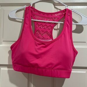 ZYIA Pink Racerback Sports Bra